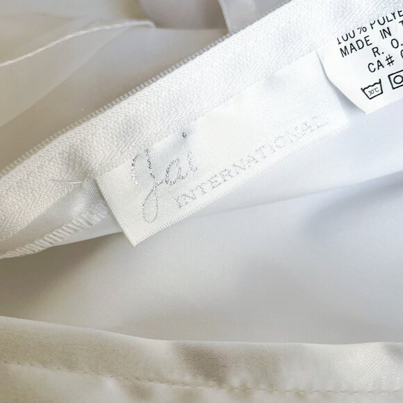 Jai International Flower Girl Dress - White, size 4 - Picture 6 of 7